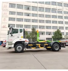 Howo 18 тонн с крюковым подъемником для сбора отходов