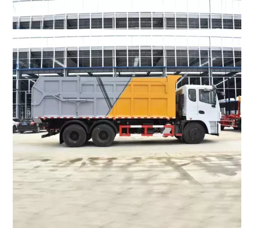 Dongfeng 6*4 док-мусорный мусоровоз
