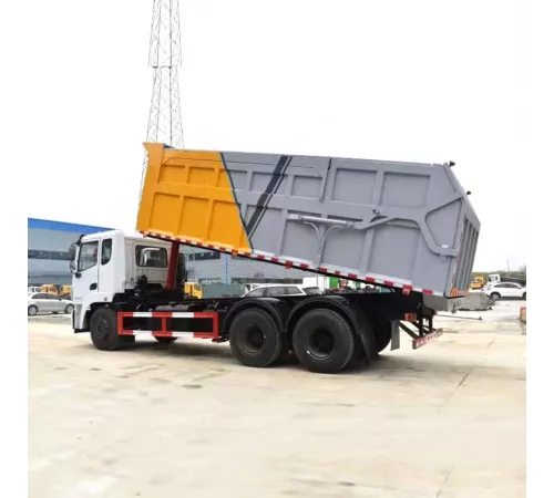 Dongfeng 6*4 док-мусорный мусоровоз
