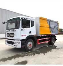 Dongfeng 4*2 Q345 гидравлический мусоровоз из углеродистой стали
