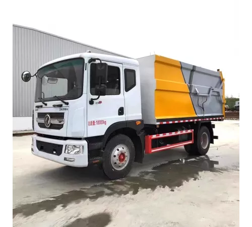 Dongfeng 4*2 Q345 гидравлический мусоровоз из углеродистой стали