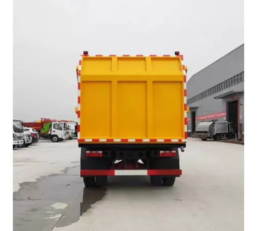 Dongfeng 4*2 Q345 гидравлический мусоровоз из углеродистой стали