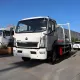 Howo 7CBM мусоровоз с поворотным рычагом и бункерным погрузчиком