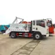 Мусоровоз Howo 4x2 5 тонн с поворотным рычагом, изготовленный по индивидуальному заказу