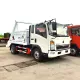 Мусоровоз Howo 4x2 5 тонн с поворотным рычагом, изготовленный по индивидуальному заказу