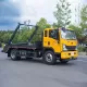 Sinotruk 7CBM мусоровоз с поворотным рычагом и бункерным погрузчиком