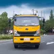 Sinotruk 7CBM мусоровоз с поворотным рычагом и бункерным погрузчиком