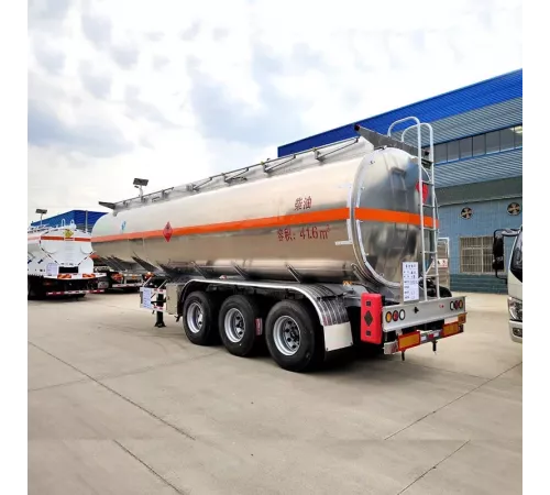 Алюминиевый сплав 42000L 3-осный резервуар для воды и пищевого масла