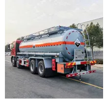 HOWO 8*4 HCL Химический грузовик для перевозки раствора кислоты натрия
