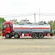 FAW 8*4 20-тонный прицеп-цистерна с серной кислотой H2SO4