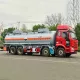FAW 8*4 20-тонный прицеп-цистерна с серной кислотой H2SO4