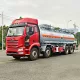 FAW 8*4 20-тонный прицеп-цистерна с серной кислотой H2SO4