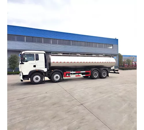HOWO 8*4 22000L автоцистерна для жидкой воды и молока из нержавеющей стали