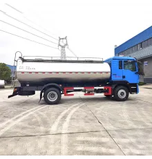 HOWO 4*2 2-осный 13-тонный молоковоз из нержавеющей стали
