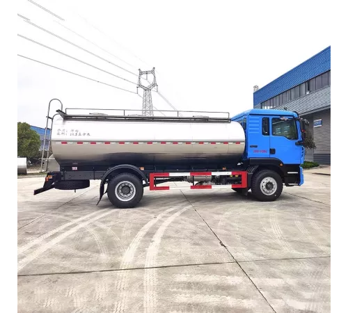 HOWO 4*2 2-осный 13-тонный молоковоз из нержавеющей стали