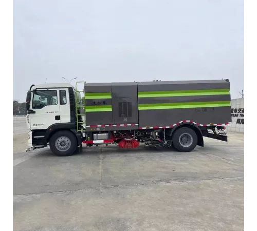 подметальная машина HOWO 4*2 с высоким давлением