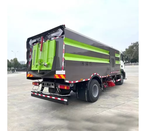 подметальная машина HOWO 4*2 с высоким давлением