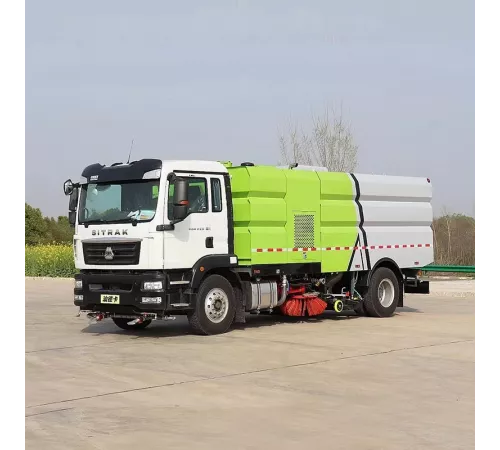 SINOTRUK высококачественная 4*2 подметально-моечная машина