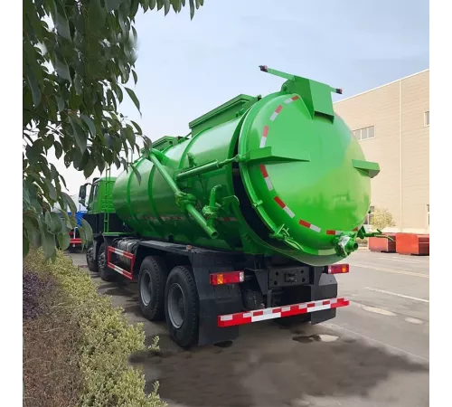 Sinotruk 8x4 20000L Ассенизационный вакуумный автомобиль