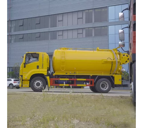 ISUZU 4×2 15м3 Ассенизационная машина для очистки и всасывания отходов