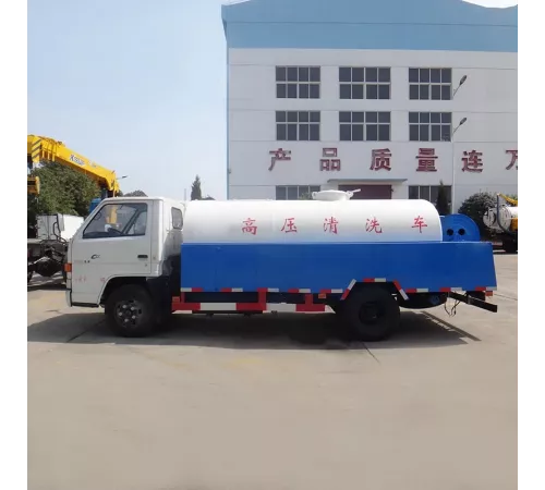 JMC 4*2 6cbm вакуумный грузовик высокого давления для всасывания сточных вод