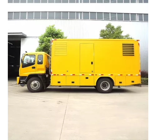 Isuzu 250 кВт аварийный электрический грузовик