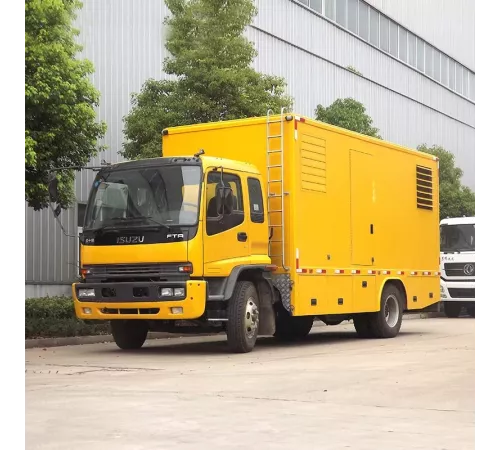 Isuzu 250 кВт аварийный электрический грузовик