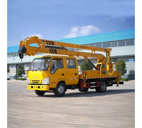 ISUZU ELF Двухрядный 18,5-метровый грузовик для работы на большой высоте