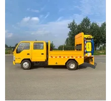 Япония Isuzu 4*2 двухрядный буферный грузовик для предотвращения столкновений