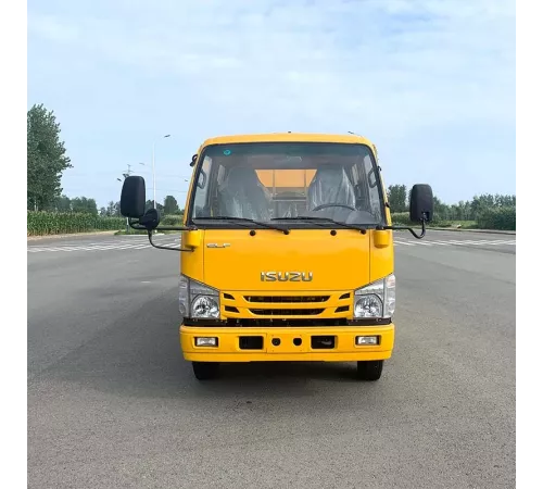 Япония Isuzu 4*2 двухрядный буферный грузовик для предотвращения столкновений