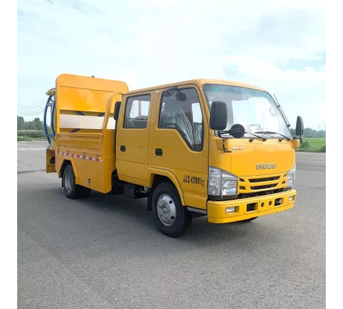Япония Isuzu 4*2 двухрядный буферный грузовик для предотвращения столкновений