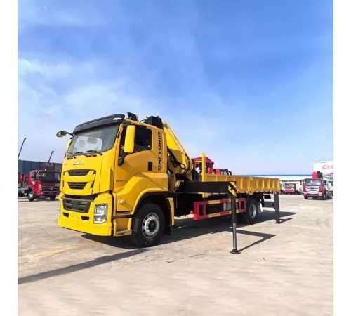 ISUZU 4X2 Грузовик с Краном-манипулятором на 12 тонн