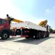 Шакман Тяжелый 8x4 16-тонный складной крано-манипулятор
