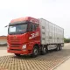 FAW 8*4 грузовик для перевозки животных, птицы, курицы, свиней