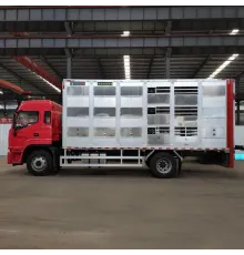 JAC 4*2 из алюминиевого сплава, грузовик для перевозки свиней и скота
