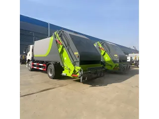 Мусоровозы с механизированной задней загрузкой
