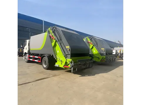 Мусоровозы с механизированной задней загрузкой