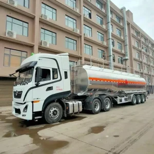 Rezervor de apă și ulei comestibil cu 3 axe, 46000 l