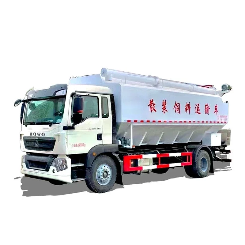 Автоцистерна кормовая Shacman 6x4 20т