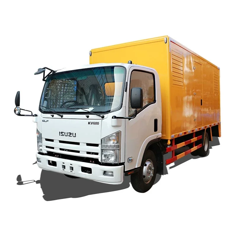 Mobile Emergency Power Generator Truck 1000kW