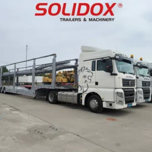 Double-Deck Vehicle Transport Trailer 5-8 Vehicles