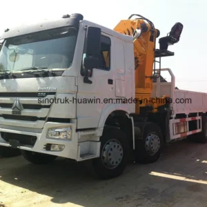 HOWO 8x4 16t Autocrană Hidraulică