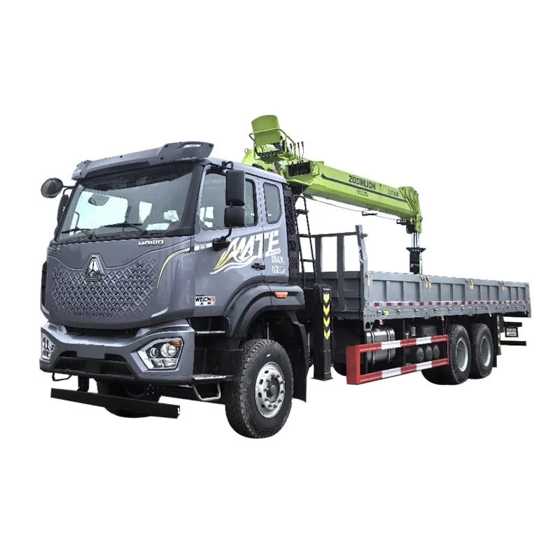 HOWO 6x4 10t Телескопический Автокран