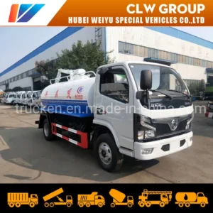 Dongfeng 6000-7000L Вакуумная машина фекальная
