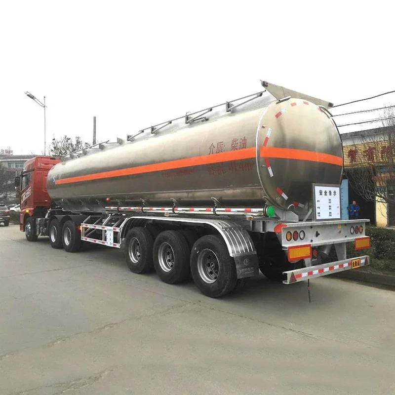Semiremorcă cisternă benzină cu 3 axe, 49000L, țiței - imagine 5