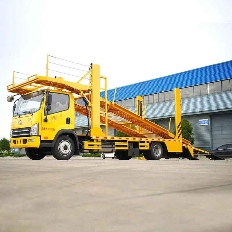 Remorcă Transport Vehicule Dongfeng Etajat - imagine 2