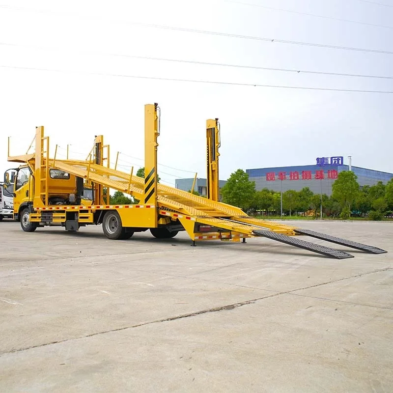 Remorcă Transport Vehicule Etajat 5-8 Mașini - imagine 3