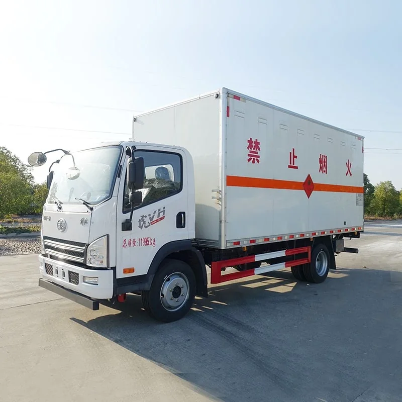 Camion Transport Explozivi FAW 4x2 Blindat