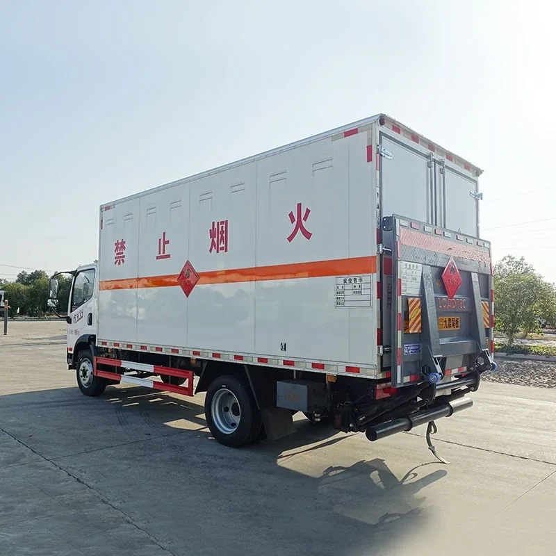 Camion Transport Explozivi FAW 4x2 Blindat - imagine 4