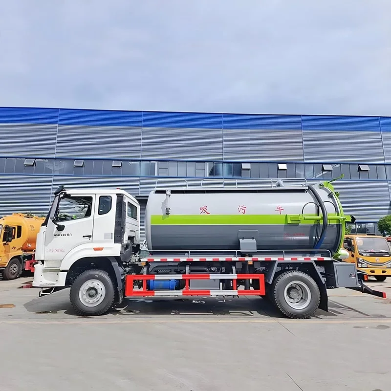HOWO 12000-20000L Autovidanjă Canalizare Profesională